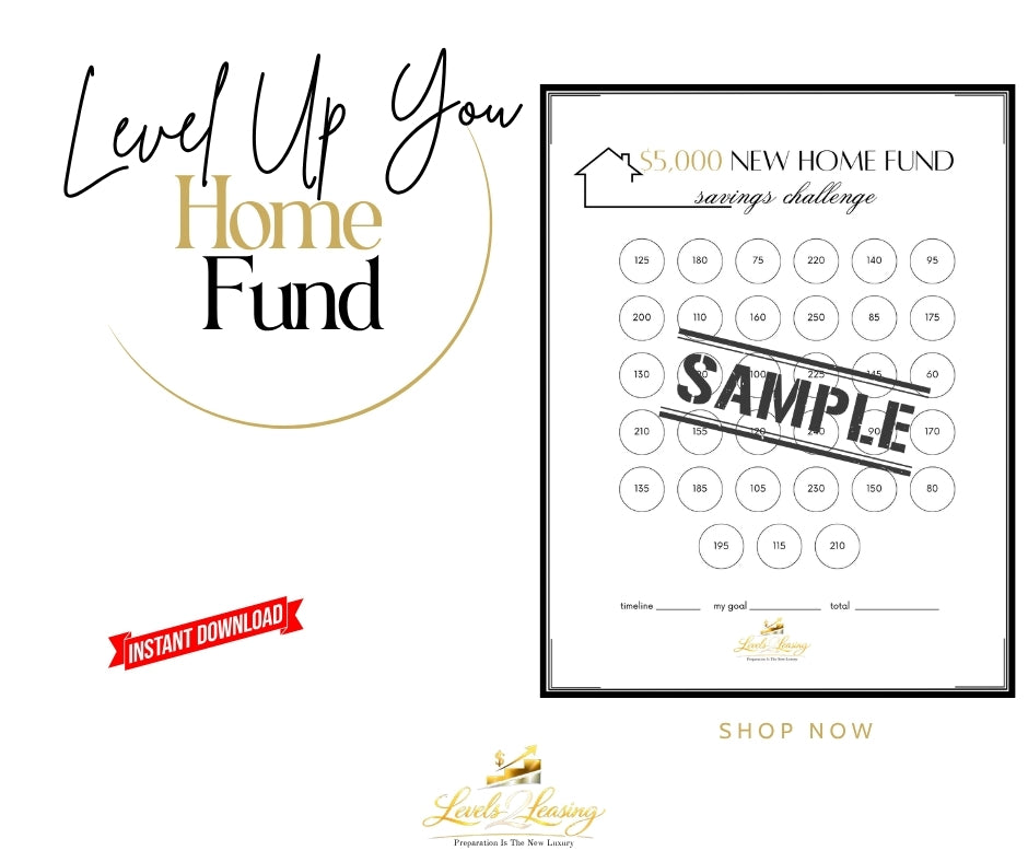 $5,000 New Home Fund Savings Challenge