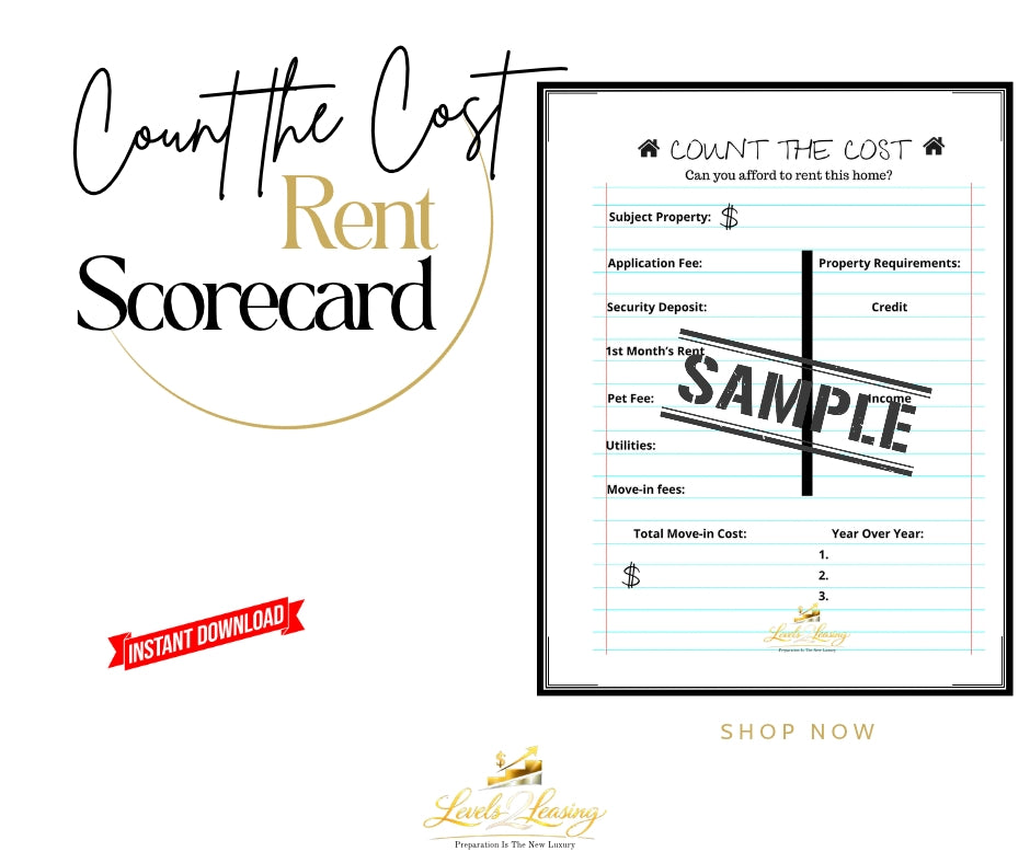Count the Cost – Renter Affordability Scorecard